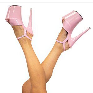 Unworn Pleaser Heels Size 10 - 8 inches - $65 (san jose west)